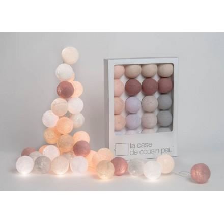 Guirlande lumineuse 20 boules pour chambre d'enfant - La Case de cousin Paul - Altiplano - 00720