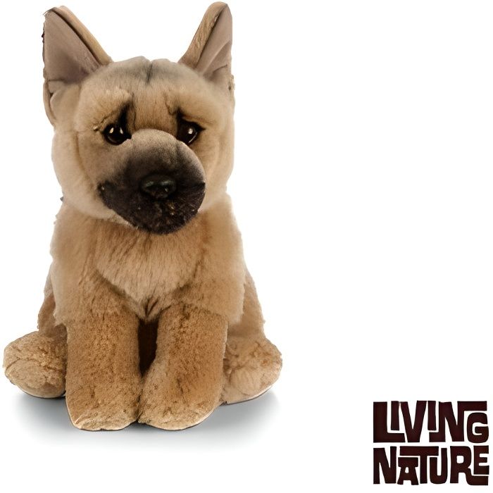 Peluche chien Berger Allemand 22 cm - AN455