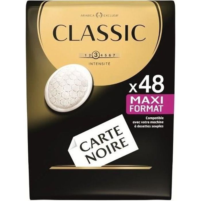 CARTE NOIRE Classic 48 Dosettes Maxi Format 336g