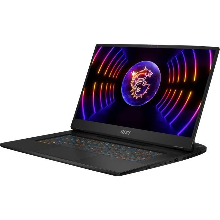 PC portable Gamer MSI Titan GT77HX 13VI 032FR 17 UHD 144Hz MiniLed Core i9 13980HX RAM 64Go 4 To SSD RTX4090 16Go Win11
