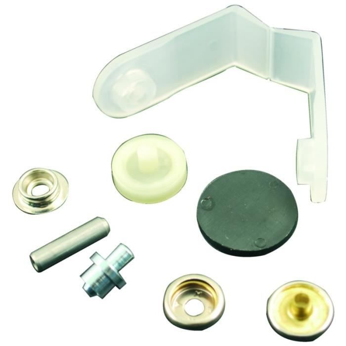 PRYM 10 Bouton Pression 15Mm Inoxyd