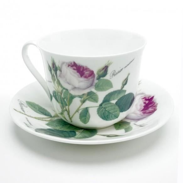 Tasse à thé/déjeuner Redouté