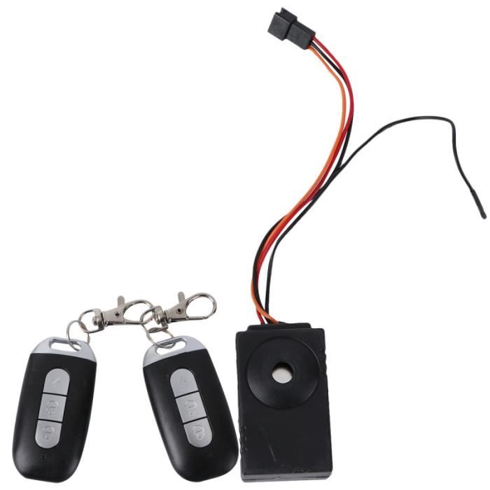 1 jeu de voiture de démarrage à distance du moteur à la recherche d'un ALARME - SIMULATEUR D'ALARME - MODULE HYPERFREQUENCE