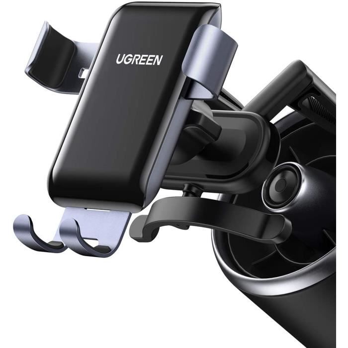 UGREEN Support Téléphone Voiture Gravité Supporte Grille Aération Ronde