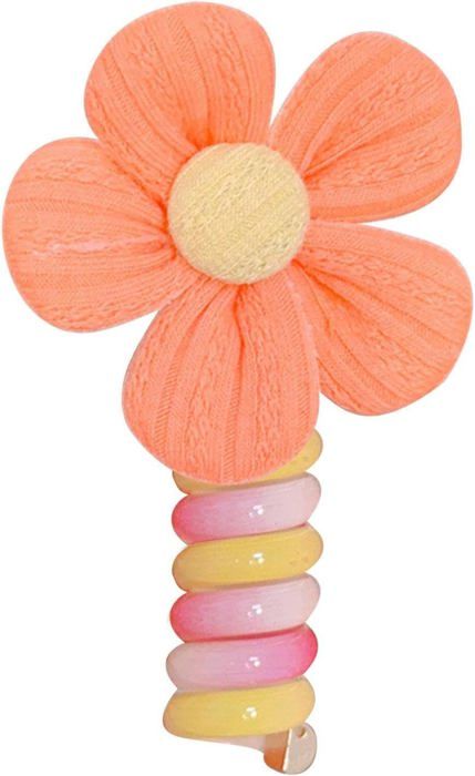 SALALIS Attache-Cheveux en Spirale Tie Dye Rose, Support Queue de