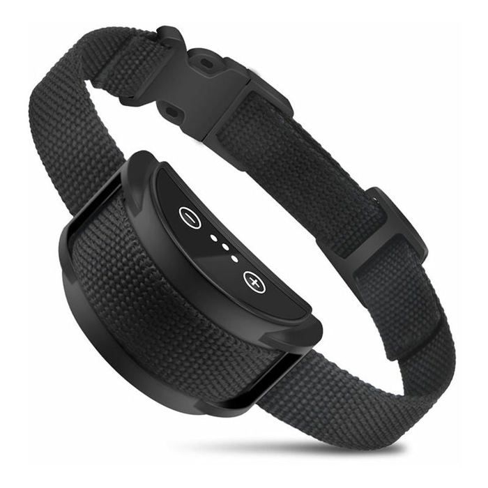 Comparer les prix de Collier Anti-Aboiement pour Chien Rechargeable Collier Automatique avec 5 Niveaux de Vibration Rsistant la Pluie YYV