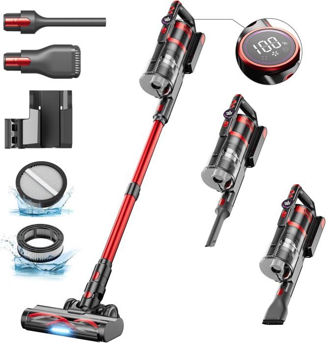 Cdiscount Russell Aspirateur V8 Cyclone Lubluelu Aspirateur Balai