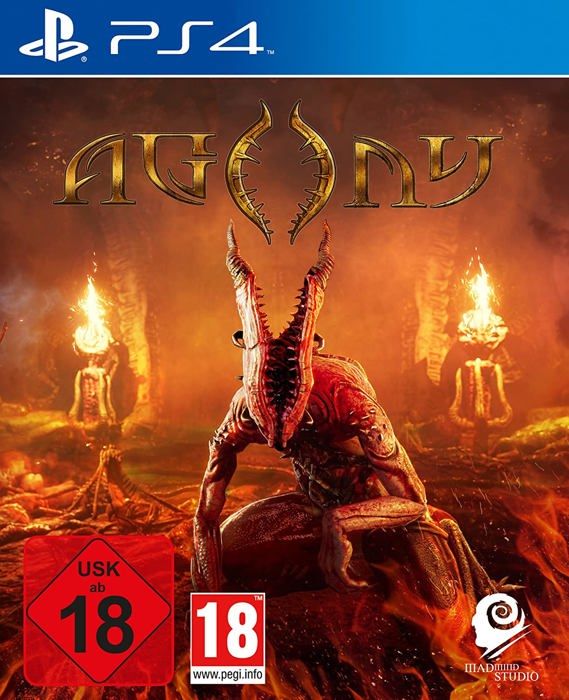 Jeu PS4 AGONY Version Import Jouable en Français PEGI 18+ Blu Ray