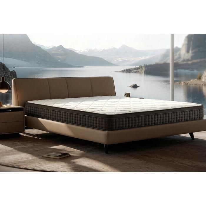 Matelas mémoire de forme 140x200 cm Memo - épaisseur 22cm- 8 zones de confort mousse mémoire adaptative