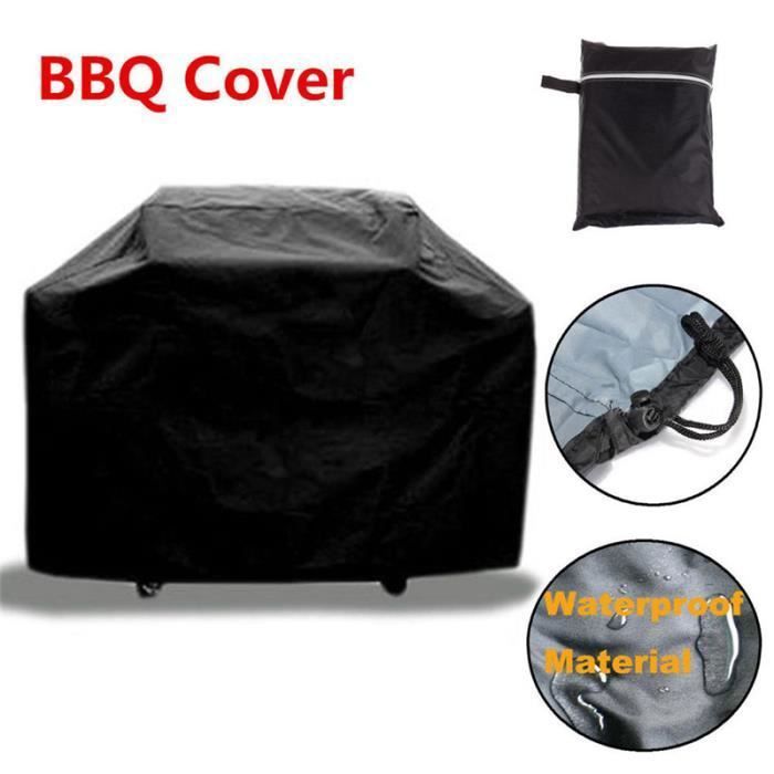 Housse de barbecue étanche pour extérieur Protecteur de barbecue pour barbecue à gaz Barbecue à barbecue électrique 145 x 61 x 117