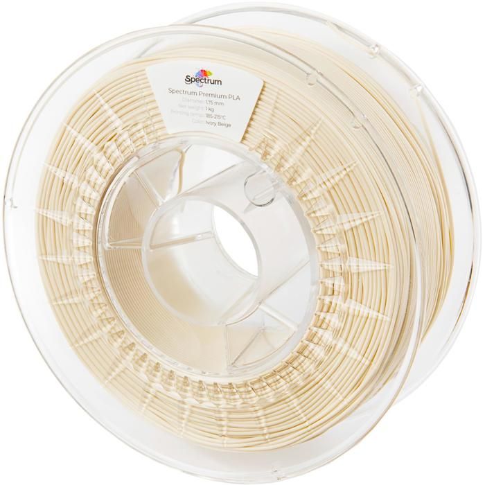 Filament - FILAMENT - Spectrum Premium PLA - 1.75mm - 1kg - Ivory Beige