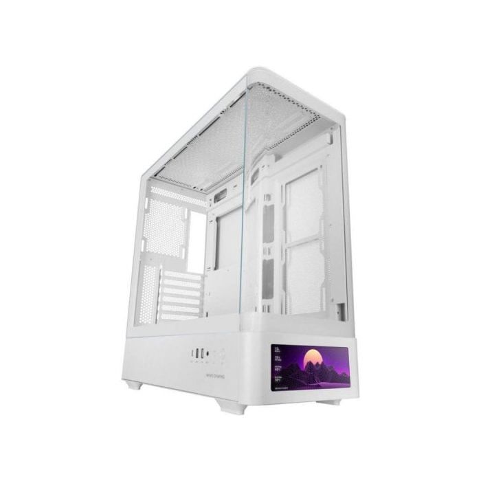 Caja Mars Gaming MC-LCDPRO ATX Blanco Pantalla IPS LCD 7 2 Cristal Templado