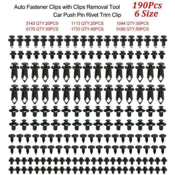 Traxxas Lot De 12 Clips De Fixation Standard – Pièce D'Origine Pour Vos Modèles RC