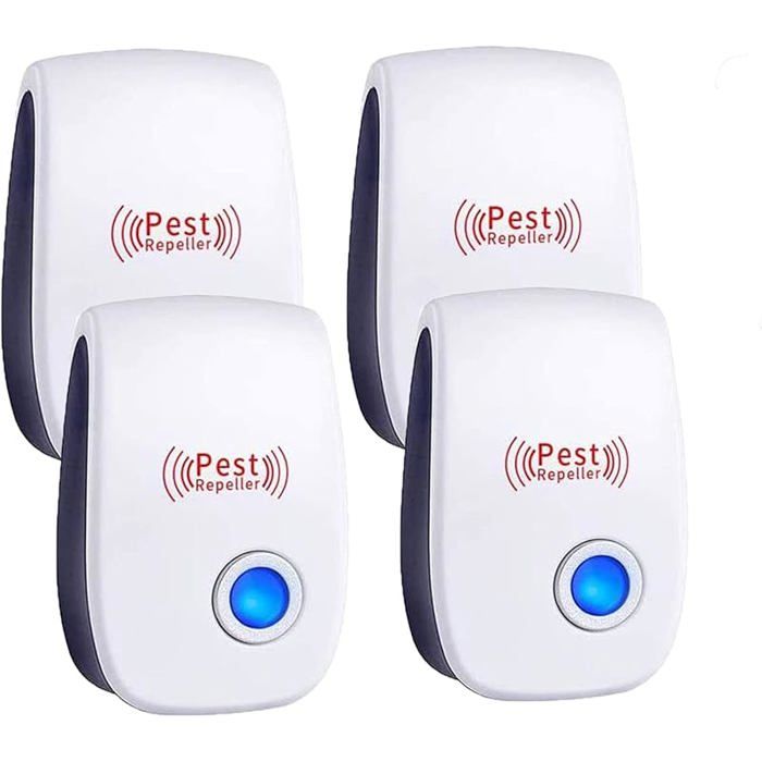Répulsif Ultrason Anti-Rongeurs Insectes Contre Les Insectes   Intérieur Répulsif Électronique Anti Souris Moustiques