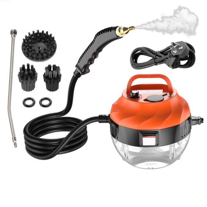 Nettoyeur vapeur - 1500 W 6 niveaux chauffage de 15 secondes réservoir d’eau de 15L - adapté aux habitations carreaux joints
