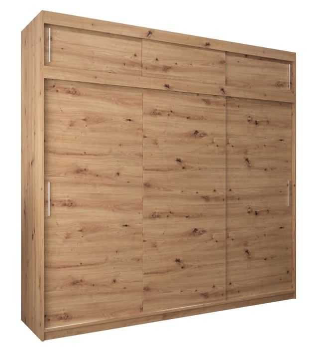 Armoire Moderne 3 Portes Pour Meubles Barbie - Garde-Robe Rose Pour Poupées Avec Rangement Chaussures, Vêtements Et Accessoires - Jouet Fille