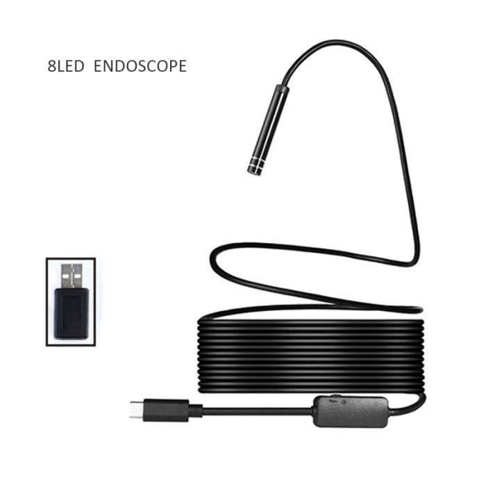 AOPICK Endoskopkamera 10 M – 1080P HD, 8 LEDs, IP67 Wasserdicht – USB-C, Kompatibel Mit Android & IOS – Inspektionskamera Für Schwer Zugängliche AOPICK Endoskopkamera 10 M – 1080P HD, 8 LEDs, IP67 Wasserdicht – USB-C, Kompatibel Mit Android & IOS – Inspektionskamera Für Schwer Zugängliche