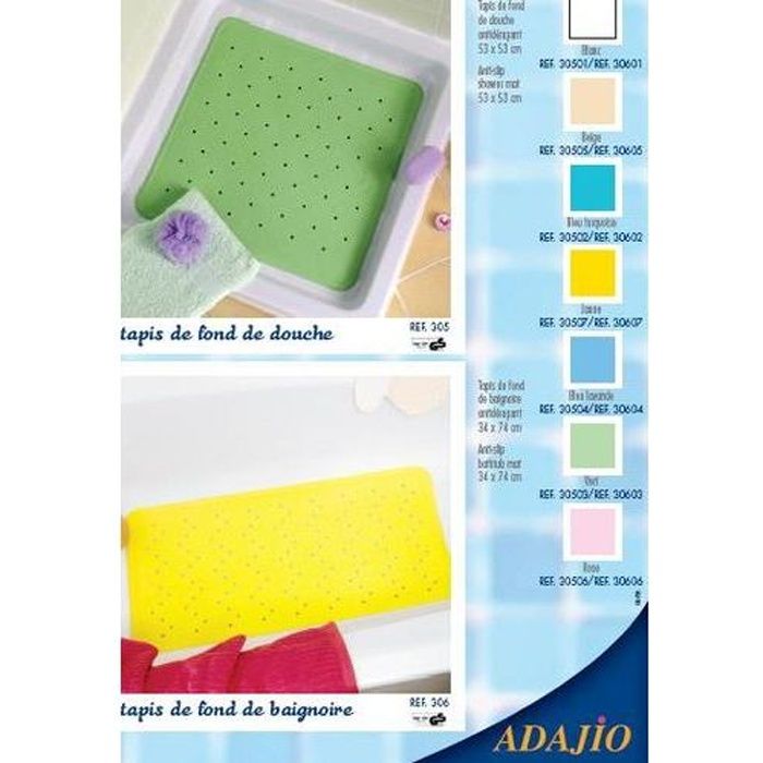 arvix tapis antiderapant 30601 achat vente tapis de bain cdiscount