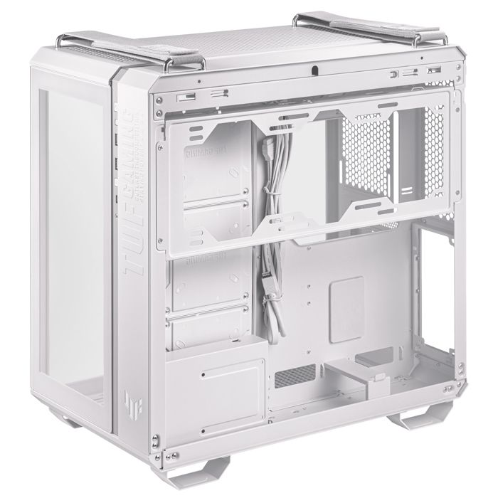 Boîtier PC - ASUS - TUF Gaming GT502 - Midi Tower - Blanc - Longueur GPU 40 cm Boîtier PC - ASUS - TUF Gaming GT502 - Midi Tower - Blanc - Longueur GPU 40 cm