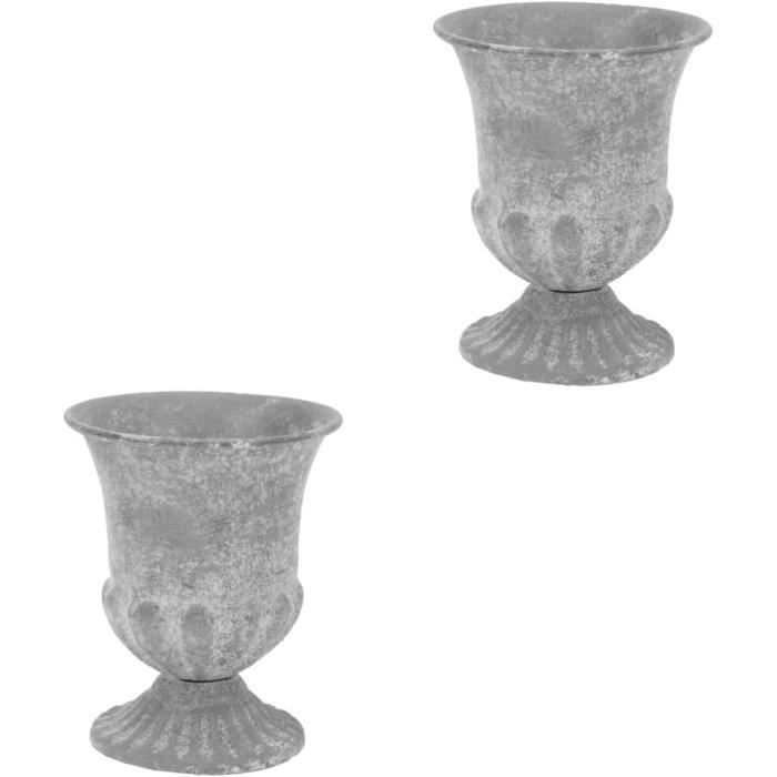 Vase En Fer Pots De Fleurs En Céramique Pays D'Intérieur Livre D