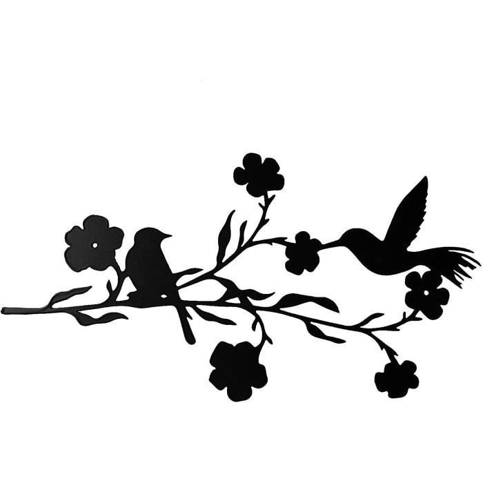 Ornement Mural En Métal - Soleil Avec Visage - Rustique - 55 Cm