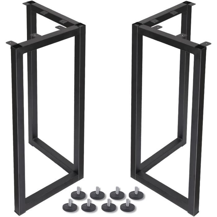 Lot 2 Pieds Universels TV 32 à 55 Pouces - Support Table Smart TV Avec Vis Et Patins Antidérapants
