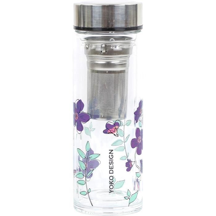 Théière En Verre Avec Filtre Amovible En Acier Inoxydable Théière En Verre Théière Blooming Et