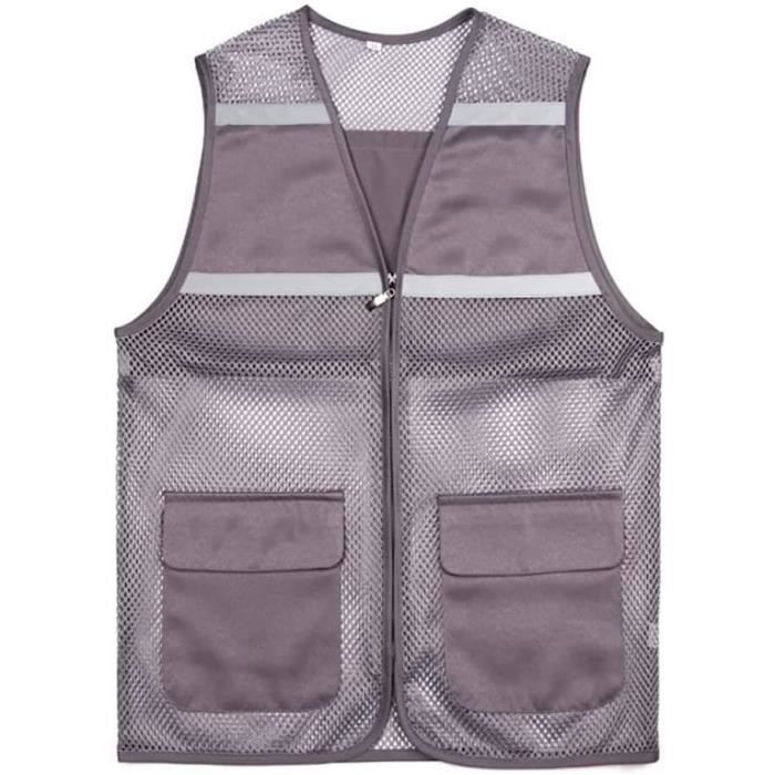 WEST BIKING – gilet d'avertissement de sécurité, lumière LED