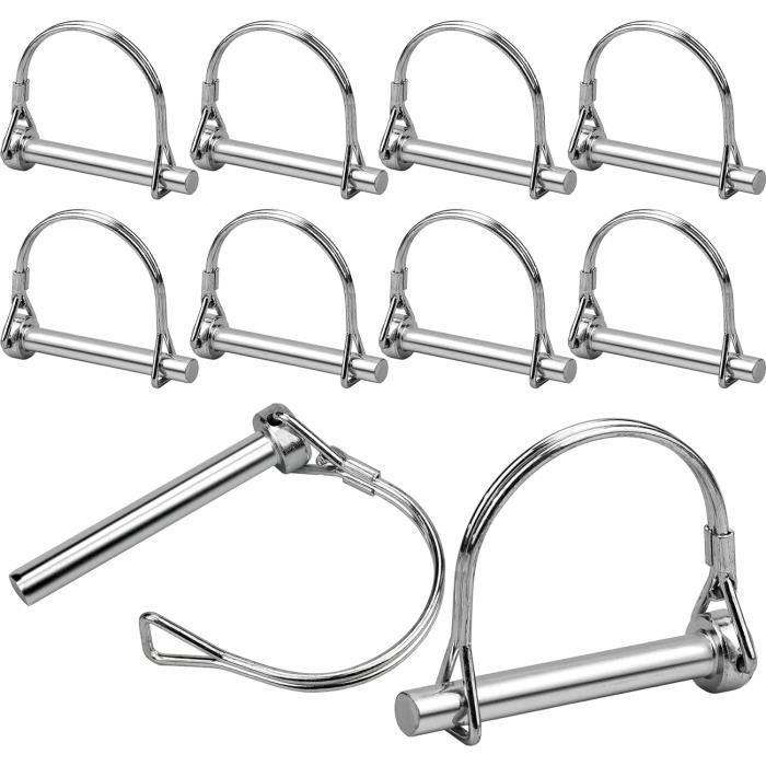 Mousquetons En D Aluminium Lot De 6 Mousquetons En D En Aluminium Avec Verrouillage - Pour Sac à Dos, Camping, Voyage, Pêche - Léger Et Résistant Accessoire Sac à Dos Pêche