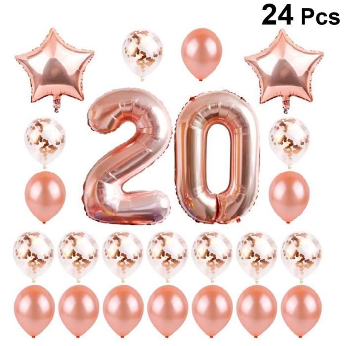 Articles De Fete X 50 Ans Joyeux Anniversaire Ballons Multi Couleur Parti Decorations Se Ballons