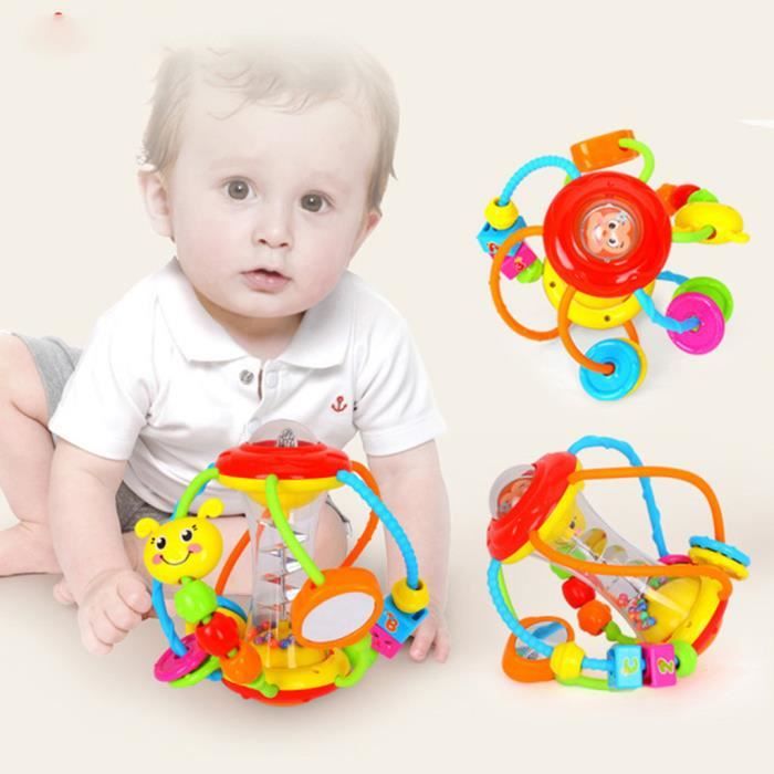 JEUX DE SOCIETE Healthy Ball Baby Toys 3 6 mois bébé hochet jouet  d'apprentissage éducatif MYI90709001_YOU - Cdiscount Jeux - Jouets
