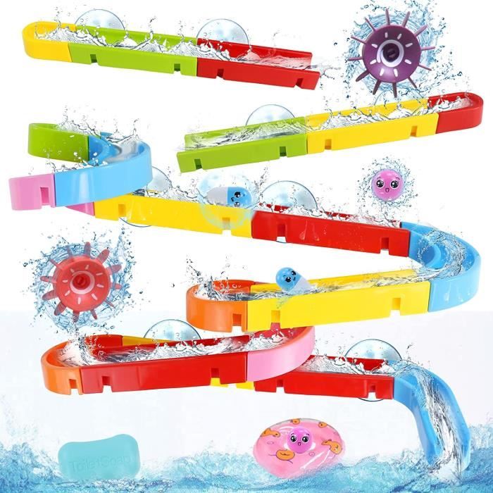 Jouet Bain Jeux de Bain Enfant Garcon Fille 3 4 5 6 7 Ans,Construction Bain  Circuit Puzzle avec Ventouses Cadeaux pour Enfant [34] - Cdiscount  Puériculture & Eveil bébé