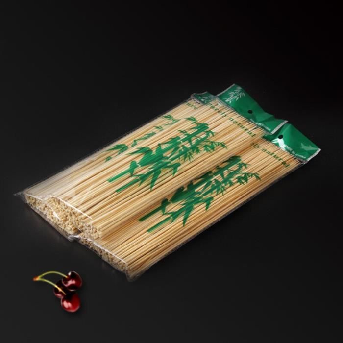 Relaxdays - Lot De 300 Brochettes Barbecue En Bambou - 40 Cm De Long - Idéal Pour Grillades, Marshmallows Et Tuteurs Plantes