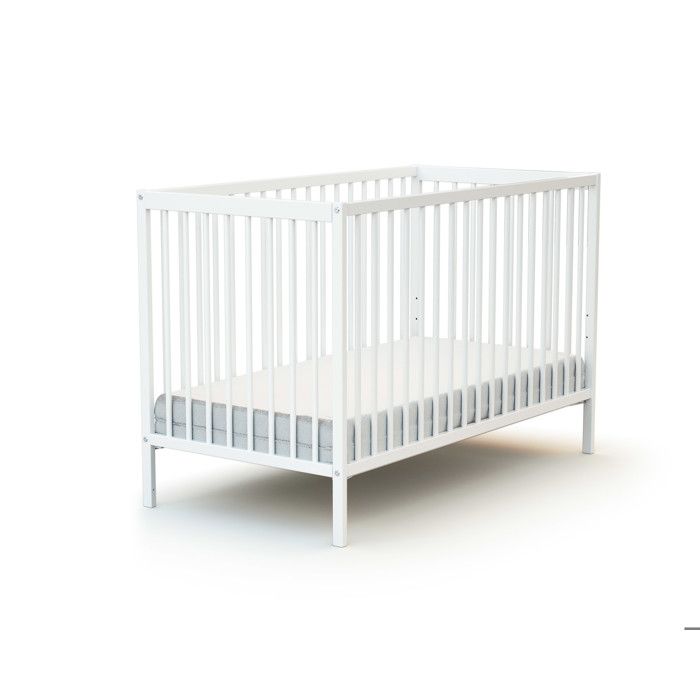 At4 Lit Essentiel Blanc Cdiscount Puericulture Eveil Bebe