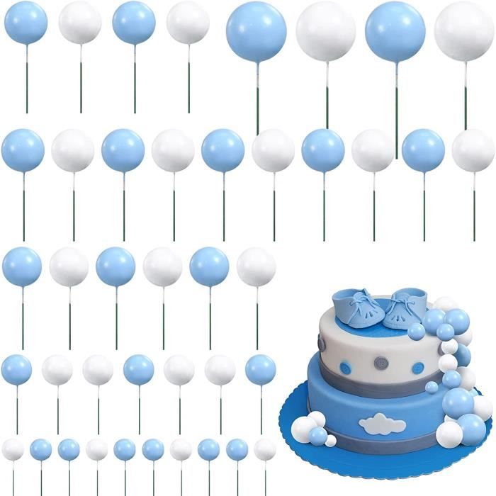 20 topper boules or pour déco gâteau anniversaire doré 20 topper boules or pour déco gâteau anniversaire doré