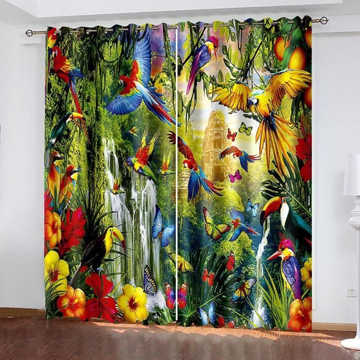 Rideau Occultant Thermique Isolant A Oeillet Anti Froid Rideaux Grande