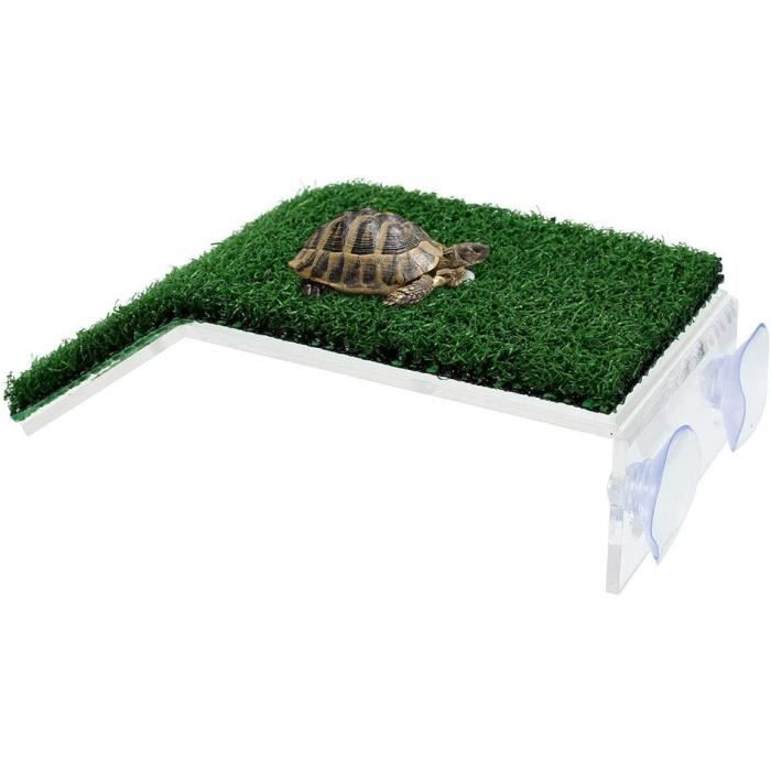 Outbit Plateforme de prélassement flottante pour reptiles, tortues et