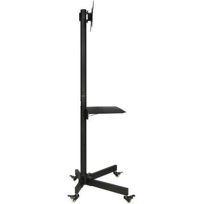 Pied à roulettes - Ergosolid - FALCO-22 - Réglable jusquà 148 cm - Pour TV 19-37 pouces - VESA 100x100