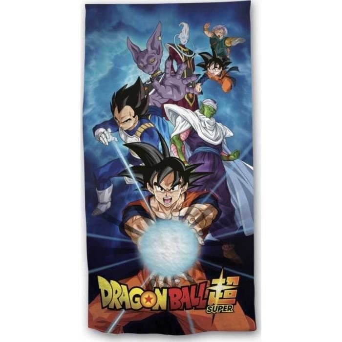 Serviette De Plage Dragon Ball Z – Son Goku – 70x140 Cm – Impression Fan Art