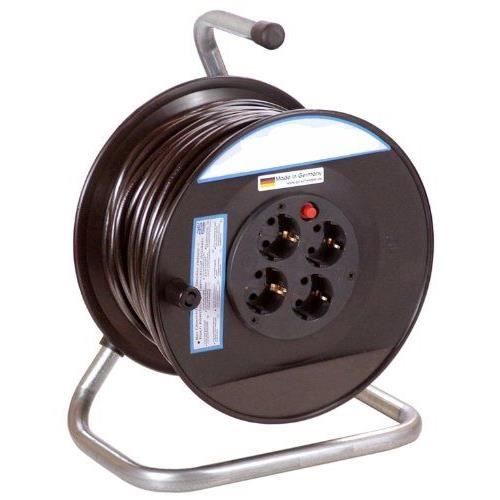 AS SCHWABE Schwabe Enrouleur de cable 285mm 50m H05VV-F3G1,5