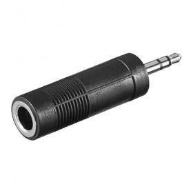 Adaptateur audio Jack 6.35mm femelle stéréo