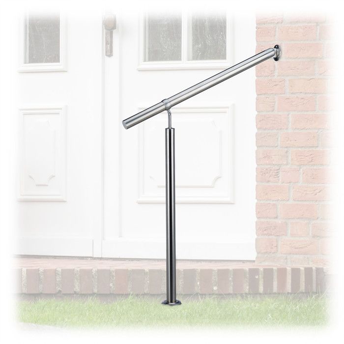 Rampe D Escalier Inox Fixation Murale 90 X 80 Cm Interieur Et Ex Cdiscount Bricolage