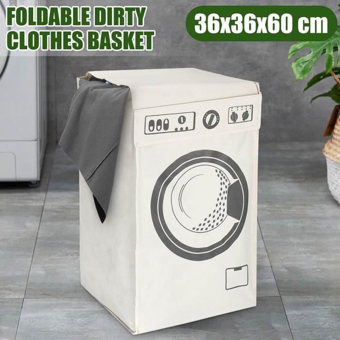 Panier à linge étanche pliable pour Machine à laver, paniers de rangement  pour vêtements sales, boîte de rangement pour -DRFT5097 - Cdiscount Maison