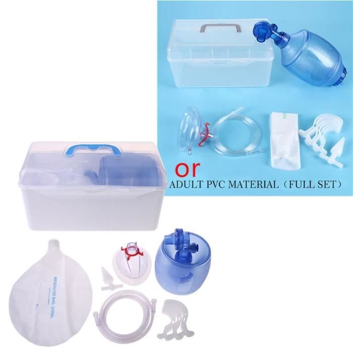 Le nouveau-né enfant nouveau-né adulte respirateur manuel d'oxygène  Resuscitator PVC CPR Ambu sac - Chine CPR Sac, Sac Resuscitator
