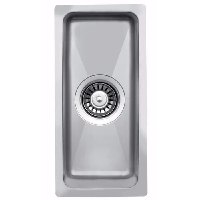 Petit Evier De Cuisine Inox Sous Plan 0 5 Bac La015 Cuve Simple Achat Vente Evier De Cuisine Petit Evier De Cuisine Inox Cdiscount