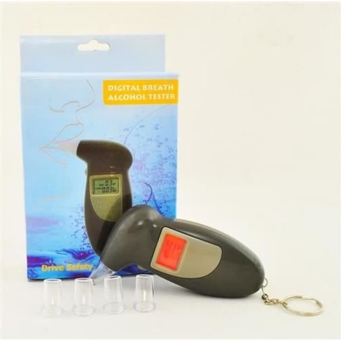 Éthylotest électronique Sans Contact Homologué NF – Rechargeable USB, Avec Brise-glace Et Coupe-ceinture Intégrés - 5