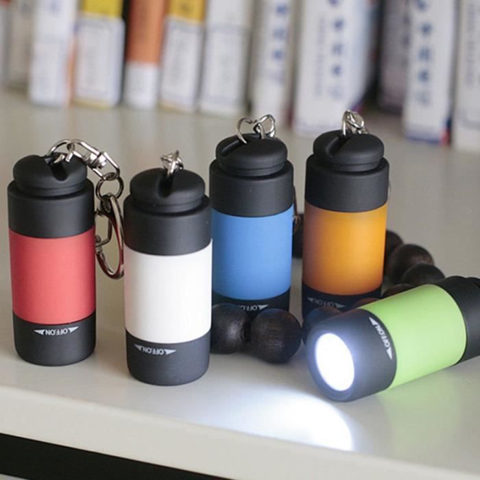 Mini lampe de poche n'aime télescopique, 3 modes d'éclairage, torche aste  par USB, étanche