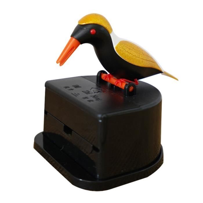 Distributeur Cure-dents Design Oiseau – Boîte Mignonne Et Pratique Pour Table De Cuisine Ou Bureau