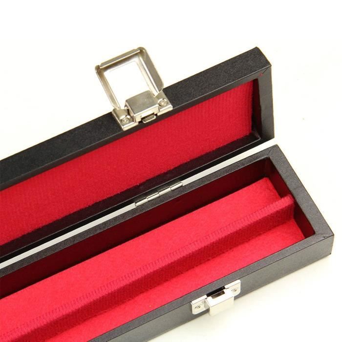 Mallette Rigide pour queues de billard 1F/1F - PVC Noir