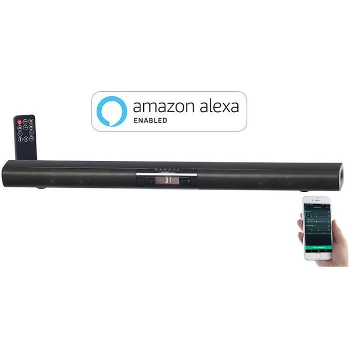 Barre De Son Multiroom Connectée 80 W Avec Amazon Alexa
